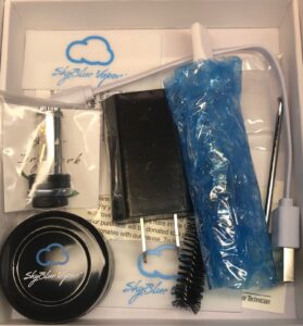 SkyBlue Vapor Deluxe Pen Kit