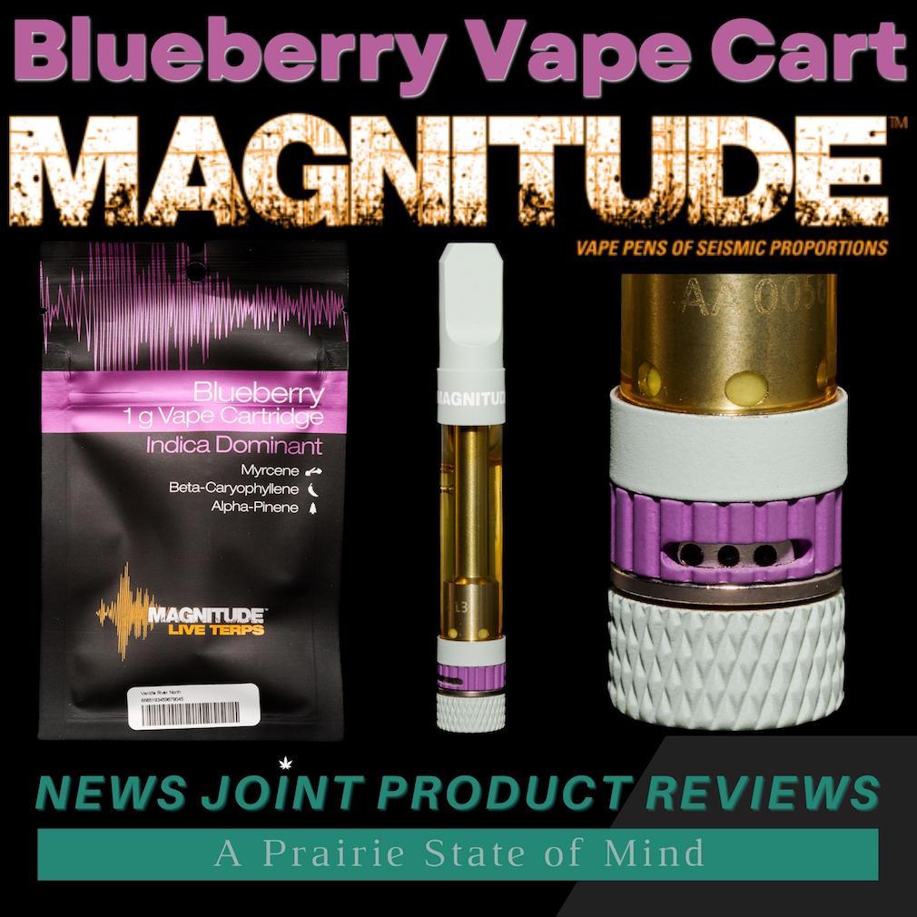 Blueberry Vape Cart by Magnitude