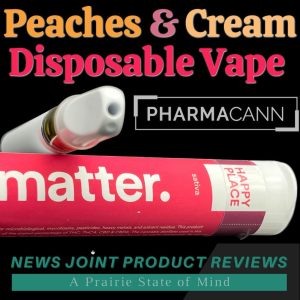 Peaches and Cream Disposable Vape by matter