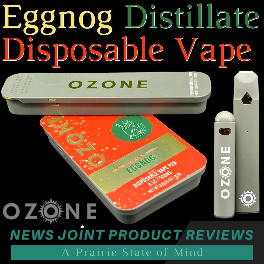 Eggnog Distillate & Disposable Vape by Ozone