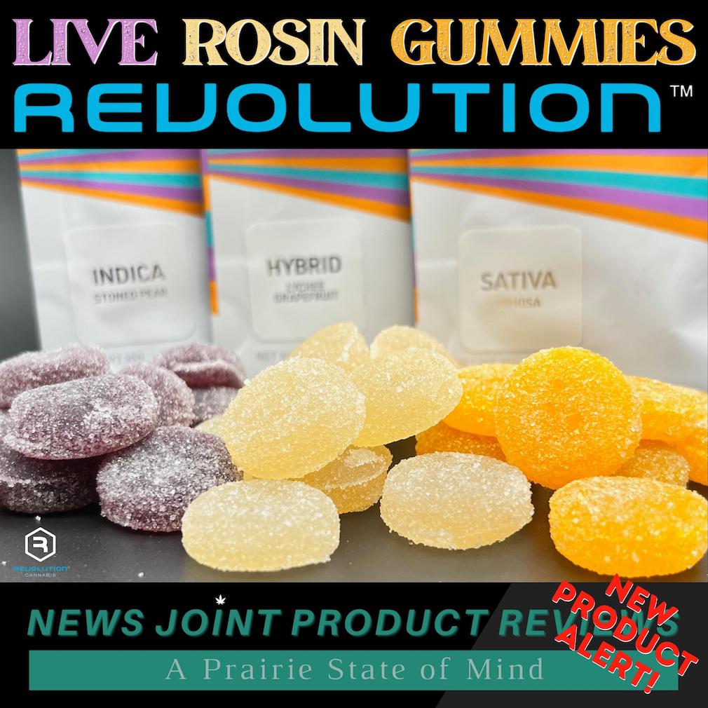 Live Rosin Gummies by Revolution