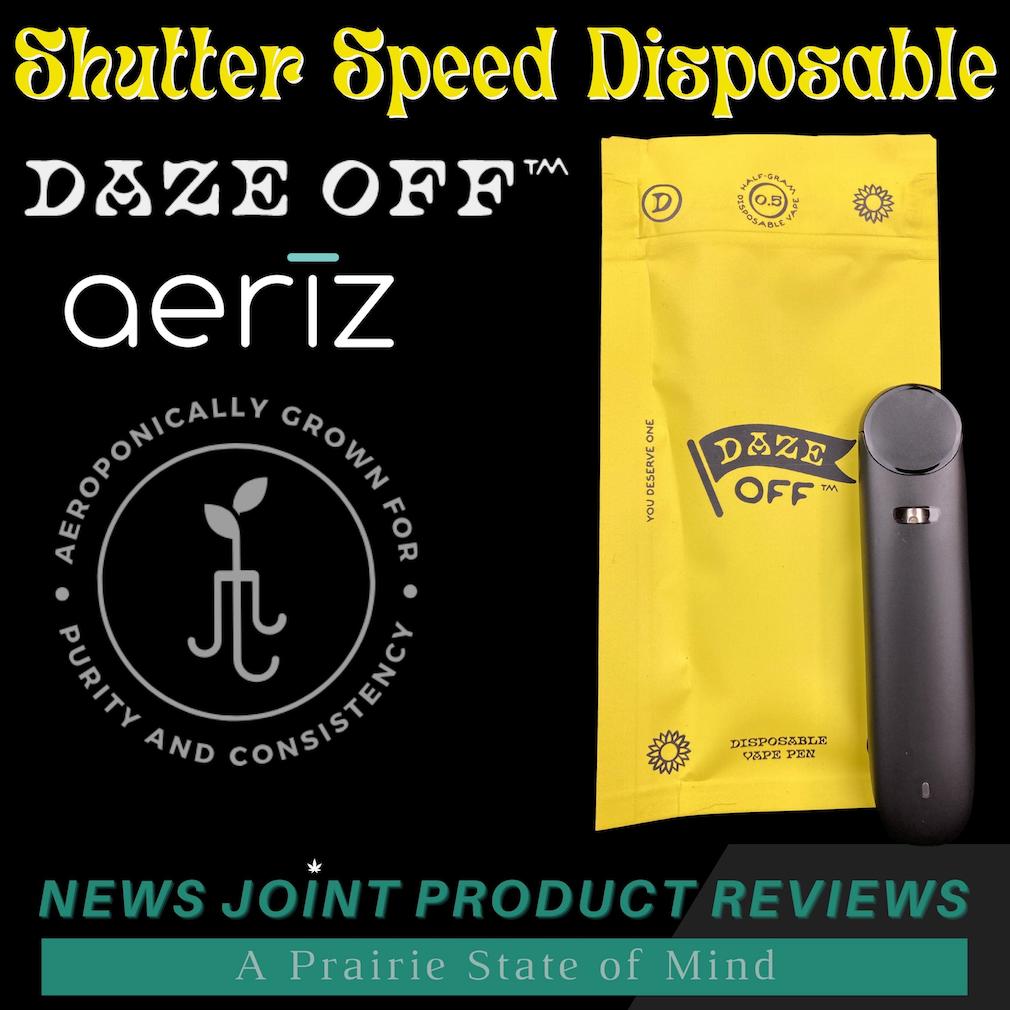 Shutter Speed Disposable Vape by Daze Off