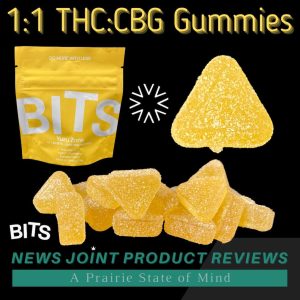 Yuzu Zone 1:1 THC: CBG Gummies by Bits