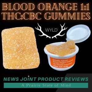 Blood Orange 1:1 THC:CBC Gummies by Wyld