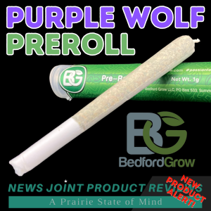 Purple Wolf Preroll by Bedford Grow