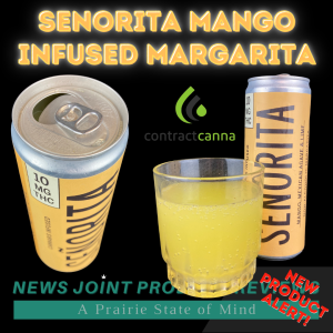 Senorita Mango Infused Margarita by Contract Canna