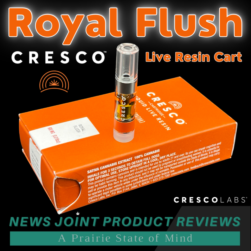 Royal Flush Live Resin Vape Cart by Cresco