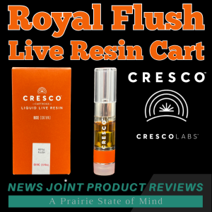 Royal Flush Live Resin Vape Cart by Cresco