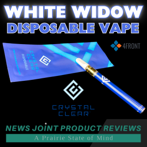White Widow Disposable Vape by Crystal Clear
