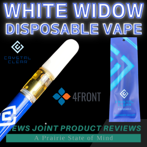 White Widow Disposable Vape by Crystal Clear