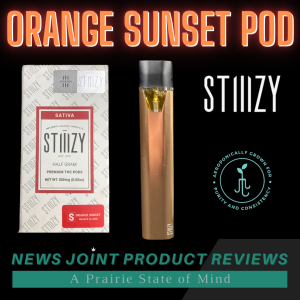 Orange Sunset Pod by Stiiizy
