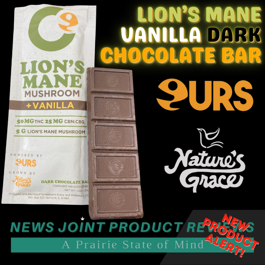 Lion’s Mane Vanilla Dark Chocolate Bar by OURS