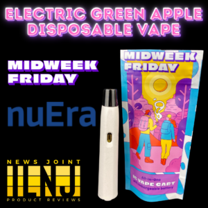 Electric Green Apple Disposable Vape by Midweek Friday
