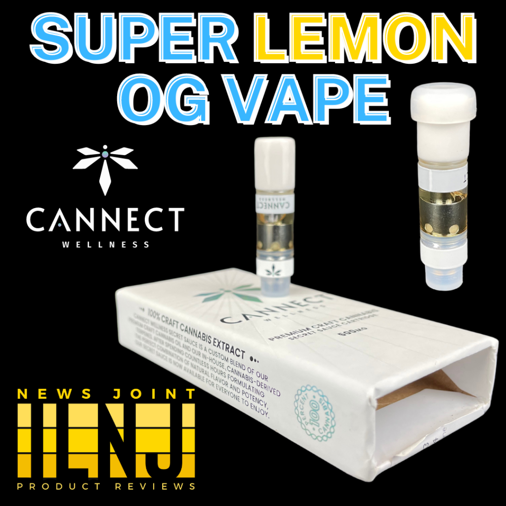 Super Lemon OG Vape Cart by Cannect Wellness