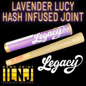 Lavender Lucy Hash Infused Joint by Legacy