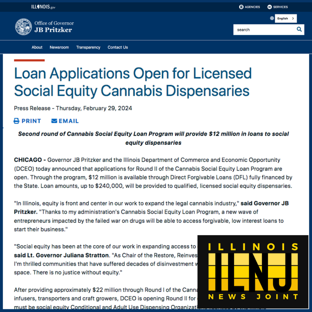 Cannabis Social Equity Loan application now open