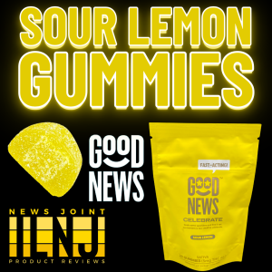Sour Lemon Gummies by Good News