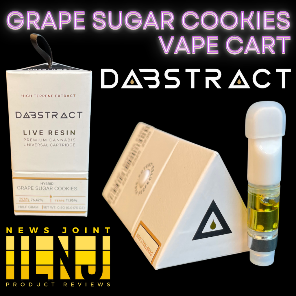 Grape Sugar Cookies Vape Cart by Dabstract