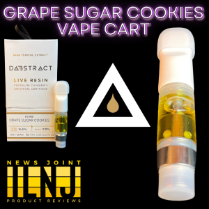 Grape Sugar Cookies Vape Cart by Dabstract