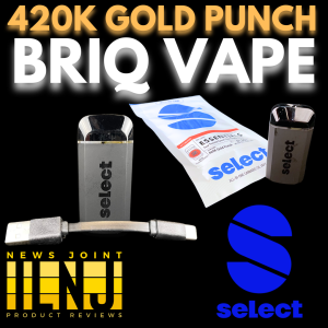 420K Gold Punch Briq Vape by Select