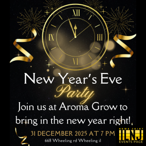 Aroma Grow to host New Year’s Eve Party